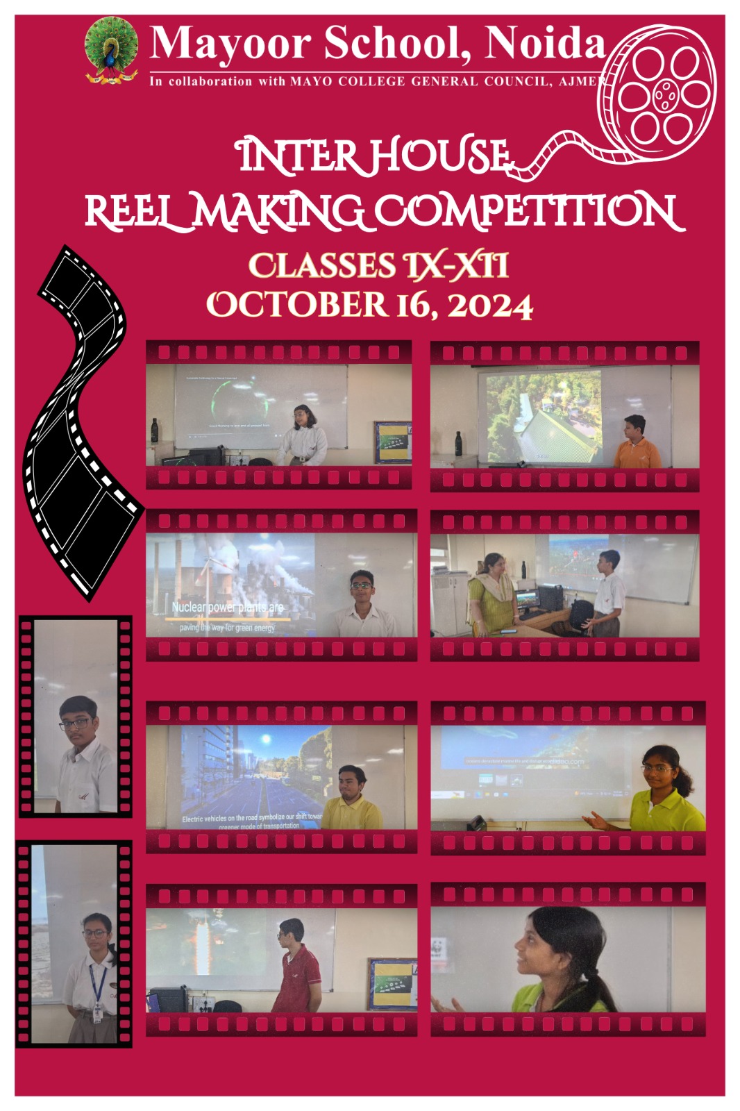 Empowering Change: Inter-House Reel Making Competition Champions Sustainable Tech for a Greener Future